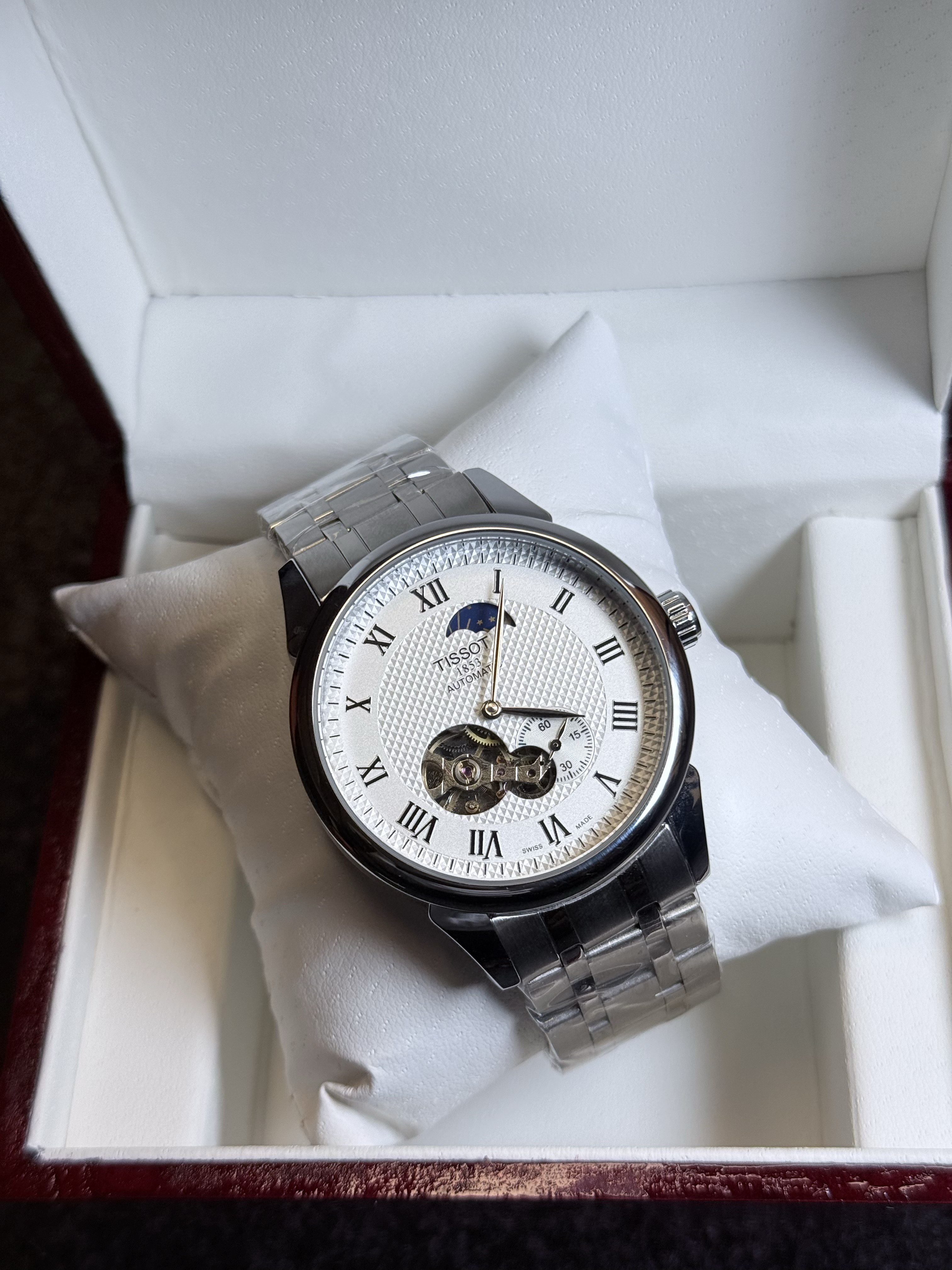 Tissot Tradition Open Heart Moonphase